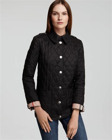 womens burberry quilted coat|quilted burberry jacket outlet store.